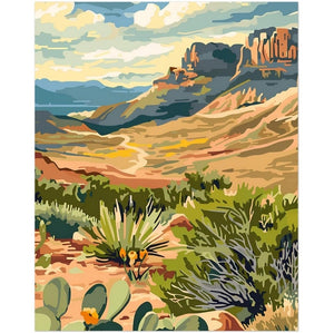 Big Bend Landscape Print