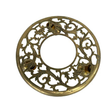Load image into Gallery viewer, Ornate Brass Plant Dolly