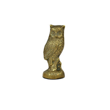 Load image into Gallery viewer, Detailed Brass Owl