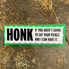 Load image into Gallery viewer, Honk Pickle Sticker