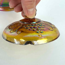 Load image into Gallery viewer, Carnival Glass Canister