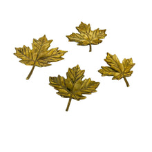 Load image into Gallery viewer, Brass Maple Leaf Wall Hangings