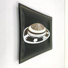 Load image into Gallery viewer, Astrodome Smoky Glass Plate