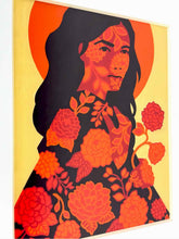 Load image into Gallery viewer, Floral Woman Print