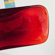 Load image into Gallery viewer, Ruby Red Glass Water Bottle