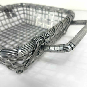 Woven Aluminum Basket
