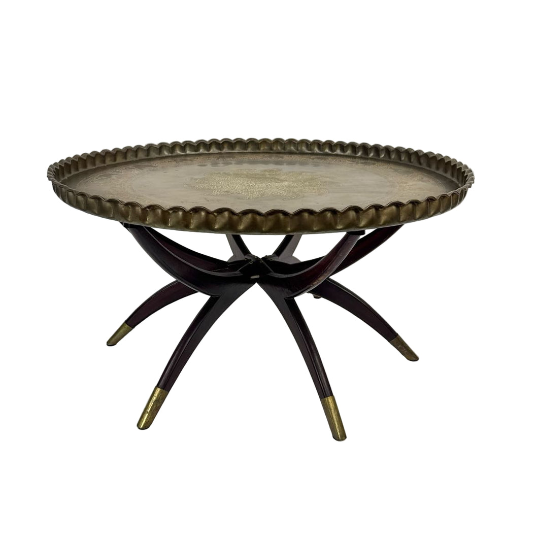 Brass Tray Coffee Table