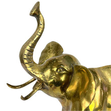 Load image into Gallery viewer, Large Brass Elephant