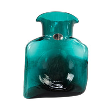 Load image into Gallery viewer, Teal Glass Water Bottle