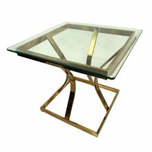 Load image into Gallery viewer, Modern Gold End Table