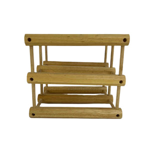 Wooden Dowel Wine Rack