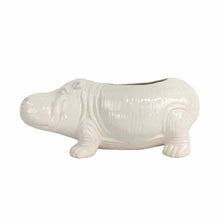Load image into Gallery viewer, Ceramic Hippo Planter