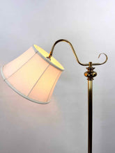 Load image into Gallery viewer, Gold Gooseneck Floor Lamp