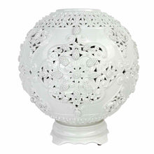 Load image into Gallery viewer, Blanc de Chine Italian Globe Vase