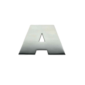 Aluminum Letter A