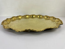 Load image into Gallery viewer, Large Brass Tray