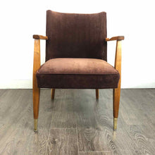 Load image into Gallery viewer, Velvet Wooden Chair