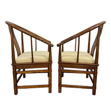 Load image into Gallery viewer, Oak Horseshoe Chairs
