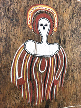 Load image into Gallery viewer, Aboriginal Wandjina Bark Painting