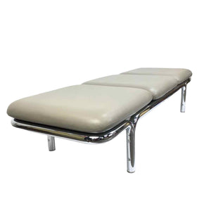 Modern Tubular Chrome Bench