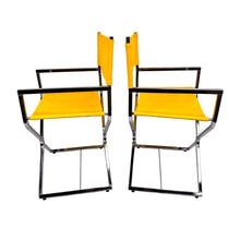 Load image into Gallery viewer, Chrome Director's Chairs