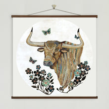 Load image into Gallery viewer, Evening Pasture Repose Longhorn Print