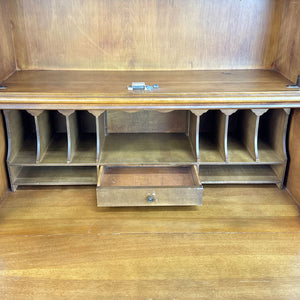 Wooden Secretary Hutch