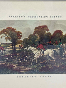 Fox Hunting Scene Prints