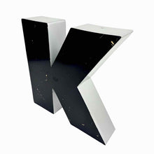 Load image into Gallery viewer, Aluminum Letter K Sign