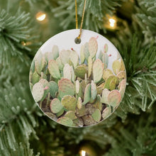 Load image into Gallery viewer, Prickly Pear Ceramic Ornament