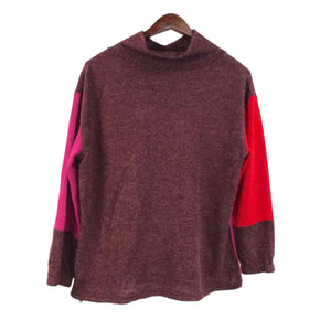 Ladies Colorblock Sweater