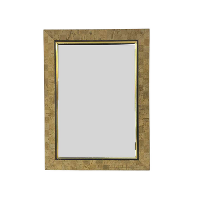 Cork Framed Mirror