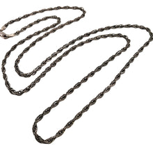 Load image into Gallery viewer, Sterling Rope Chain Necklace