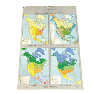 North American Folding Maps