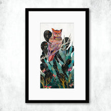 Load image into Gallery viewer, Once a Dream Signed Owl Print