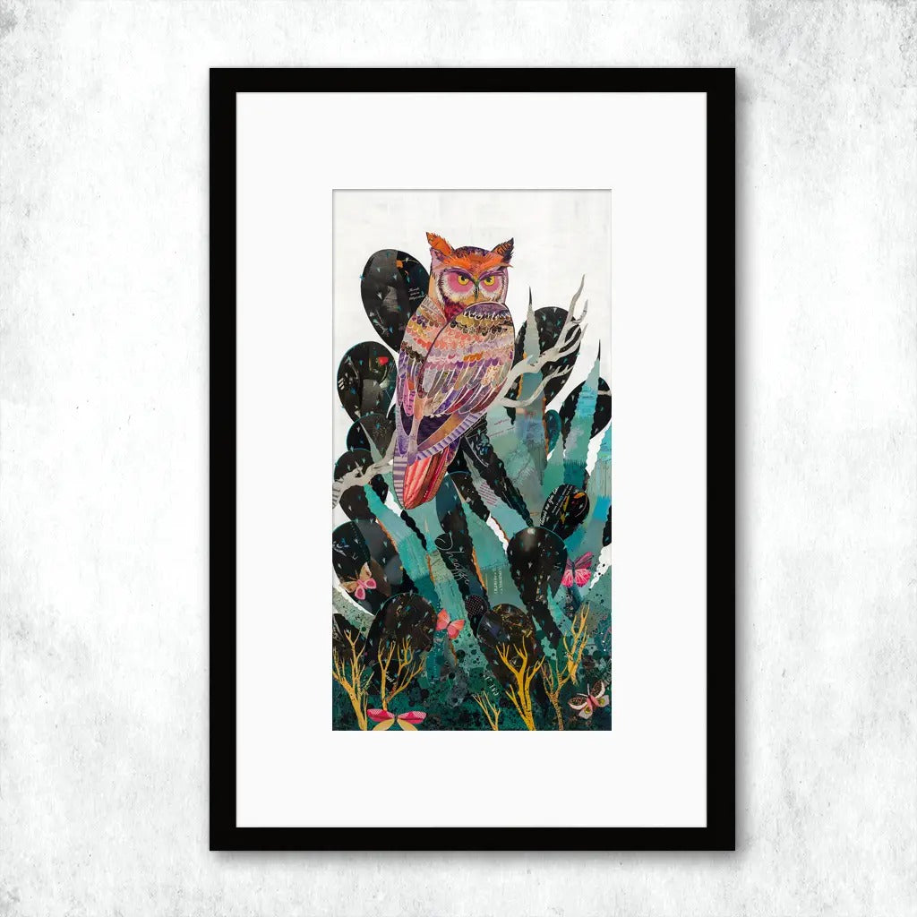 Once a Dream Signed Owl Print