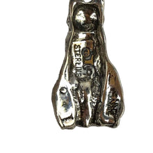 Load image into Gallery viewer, Sterling Cat Earrings