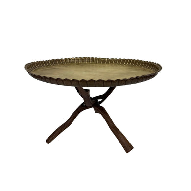 Brass Tray Coffee Table