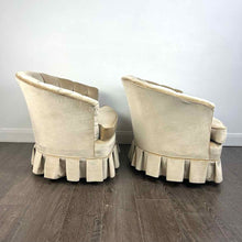 Load image into Gallery viewer, Beige Velvet Chairs