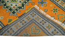 Load image into Gallery viewer, Orange Gabbeh Style Rug