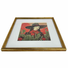 Load image into Gallery viewer, Desert Cowgirl Framed Print