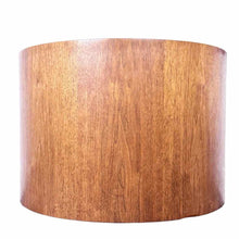 Load image into Gallery viewer, Modern Walnut Drum Table
