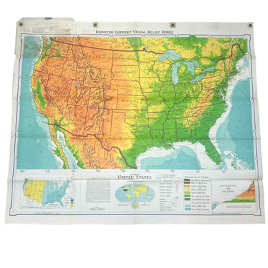 United States Folding Map