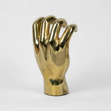 Load image into Gallery viewer, Baylor Bear Claw Brass Hand
