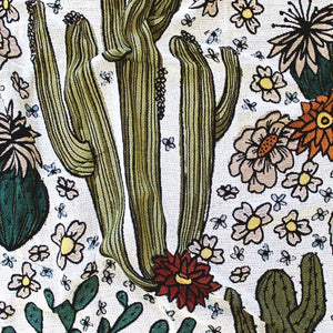 Cactus Party Tapestry Blanket