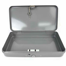 Load image into Gallery viewer, Gray Metal Lock Box