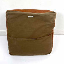 Load image into Gallery viewer, Leather Floor Cushion Pouf