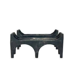 Modern Cast Iron Andirons