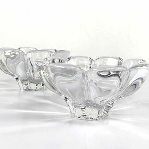 Modern Glass Flower Bowls
