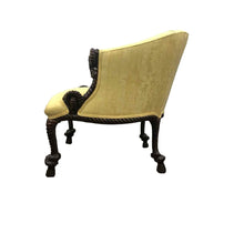 Load image into Gallery viewer, Yellow Barrel Chair